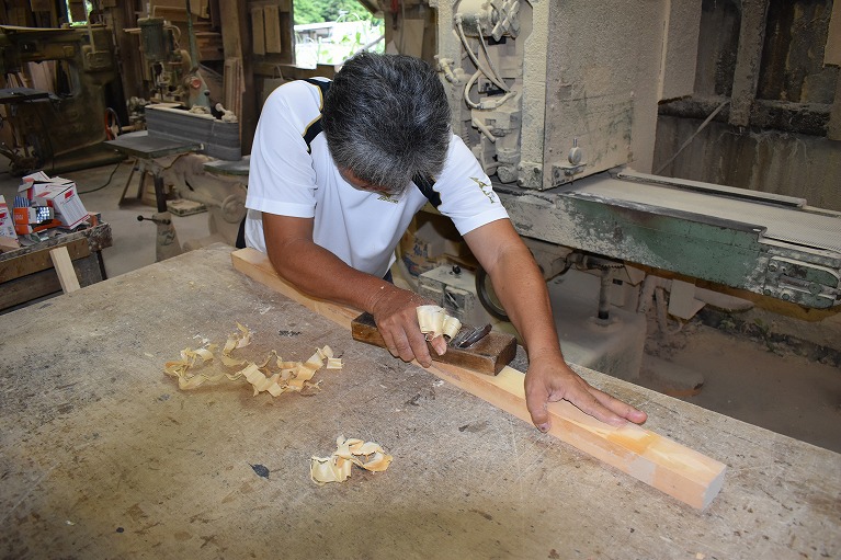 工場での作業工程